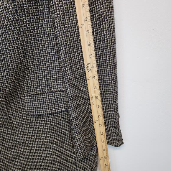 Austin Reed London Sport Coat Blazer Jacket Mens 43R Brown Tweed Academia Dapper - Picture 13 of 15